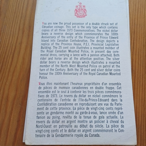 1 - Canadian Specimen Set of Coins 1974