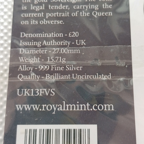 3 - A Timeless First 2013 George & Dragon Fine Silver Coin (Proof condition)