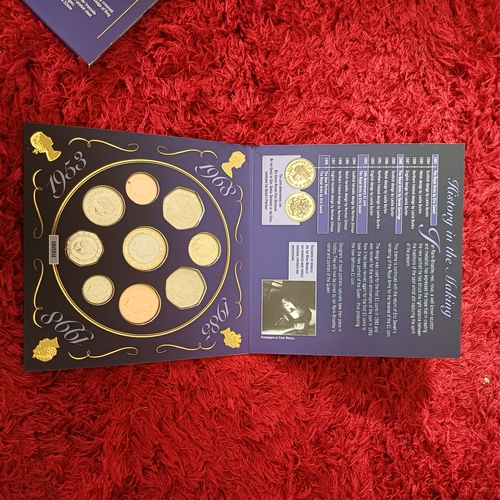 8 - Three Uncirculated Coins Sets:
1. Five Crowns (the Churchill and Queen Mother Coins have been placed... 