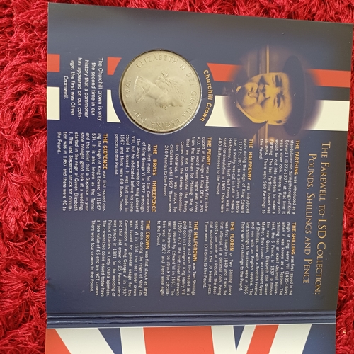 8 - Three Uncirculated Coins Sets:
1. Five Crowns (the Churchill and Queen Mother Coins have been placed... 