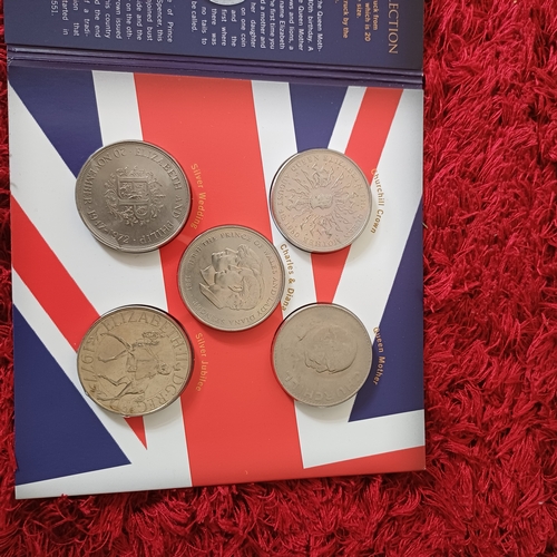 8 - Three Uncirculated Coins Sets:
1. Five Crowns (the Churchill and Queen Mother Coins have been placed... 