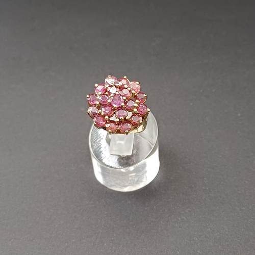 20 - Stunning Amethyst Cluster Ring
- weight 6.4g
- 18 ct yellow gold
- size L / M