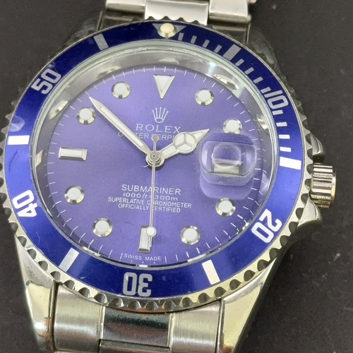 30 - Collection of four watches all quartz: Citron, Hollywood Beverly Hills, Rolex (LOL), Eve Man Crois