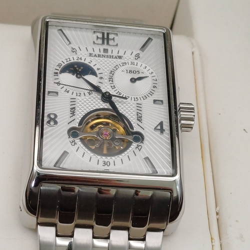 36 - Thomas Earnshaw Exposed Flywheel Watch in its original box.  This is a really lovely watch and is wo... 