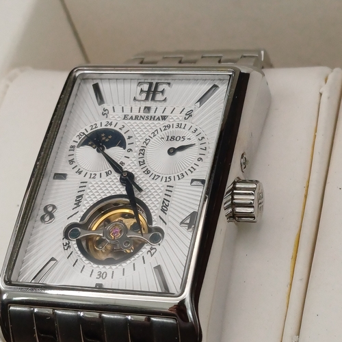 36 - Thomas Earnshaw Exposed Flywheel Watch in its original box.  This is a really lovely watch and is wo... 