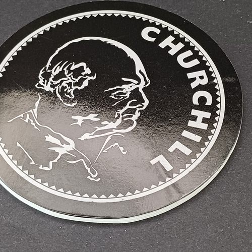 37 - Winston Churchill Silver Medal Pocket Watch and Sekonda 50 metres Watch.  Both in original boxes