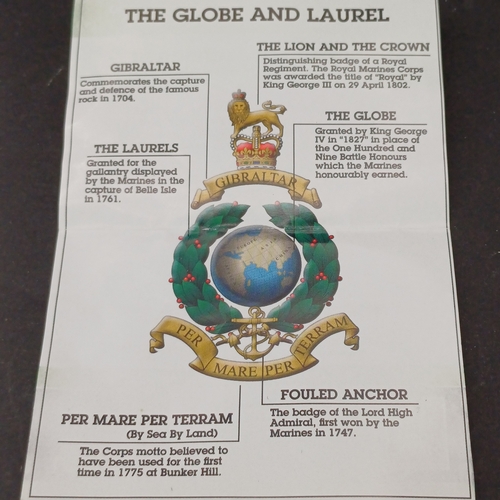 38 - Limited Edition Royal Marines Commando Watch in original box and Certificate/  This is 2924 of 4999.... 