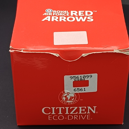 42 - Citizen Eco-Drive Red Arrows Watch in excellent condition.  It comes in original cardboard box but n... 