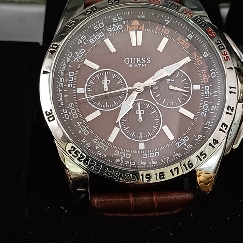 43 - Box of Watches,  11 in all:  Edifice, Sekonda, Casio, Seiko,  Accurist, Avia, Mercier, Guess, Slazen... 