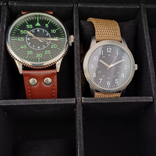 44 - Eagle Moss Watch Collection.  Here we are 16 watches, some are obviously working, but none have been... 