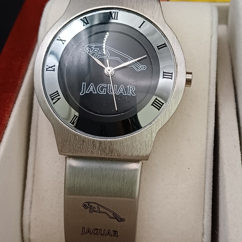 45 - Here we have a Vehicle Themed collection of five watches: Jaguar, Triumph, Ferrari x 2, Carbo.  Thes... 