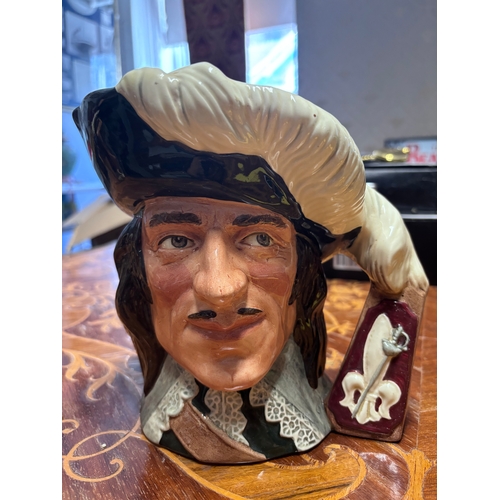 132 - Three musketeers Toby jugs & D’ artangan