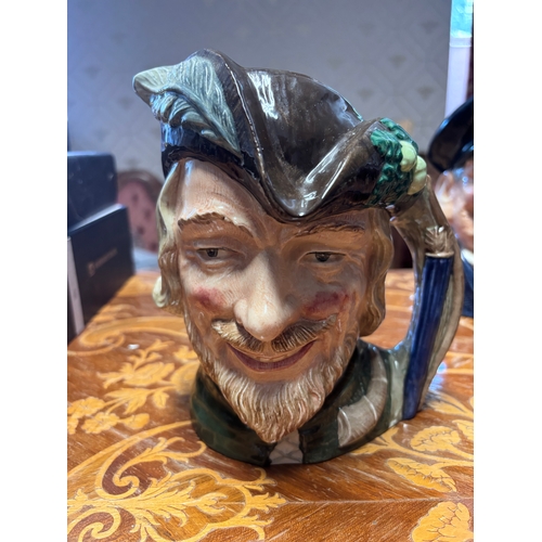 133 - 3x Toby Jugs 
Monty
Mine Host & 
Robin Hood