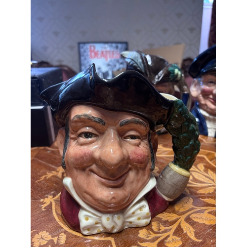 133 - 3x Toby Jugs 
Monty
Mine Host & 
Robin Hood