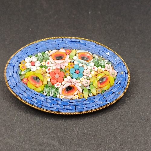 11 - Vintage Italian Micro Mosaic Lot circa 1920s
1.  Floral Link Bracelet.  This is stunning.
2.  Floral... 