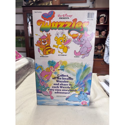 106 - Two boxed Wuzzles bears. Bumbelion & Butterbear