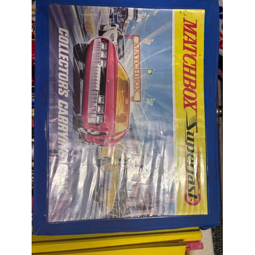 107 - Vintage Matxhbox cars and track