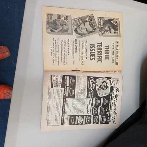 104 - Fans' Star Library Issue No. 13 ELVIS in the army.  In good condition for its age (1959)