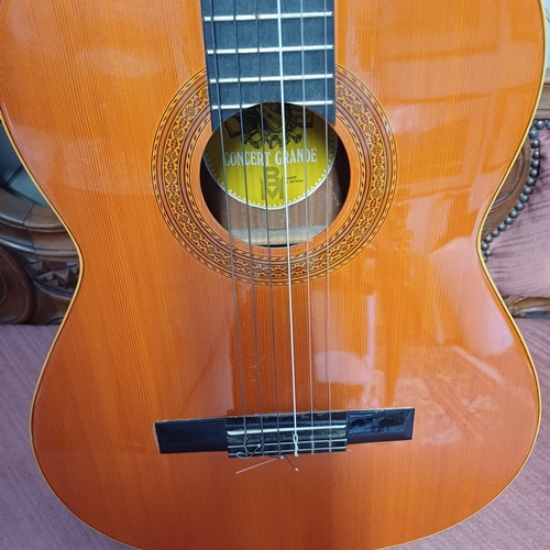 105 - Concert Grande Spanish Classical Guitar by BM of Spain.  This has a really beautiful sound in excell... 