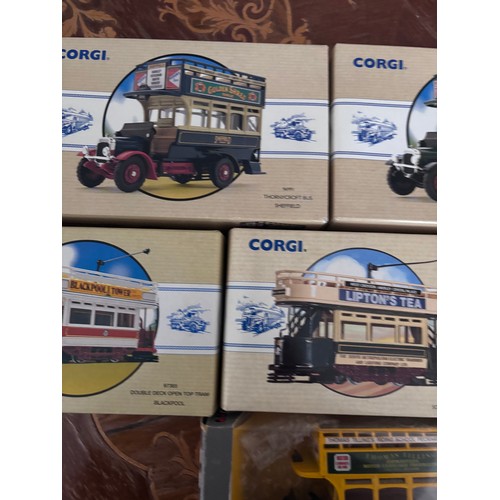 121 - Corgi Classics collection
Thorneycroft Bus Thomas Tiling 96996
London Ttransport 36704
Closed Top Tr... 