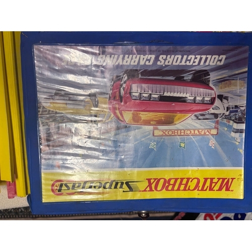 107 - Vintage Matxhbox cars and track