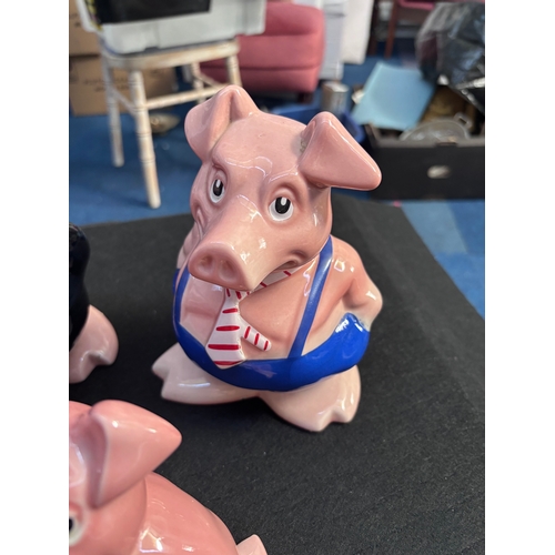 179 - NatWest piggies, excellent condition and the full set