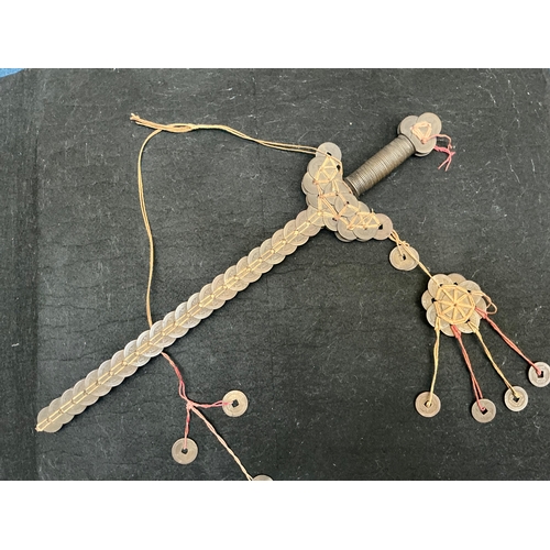 329 - Chinese coin sword, Feng shui.