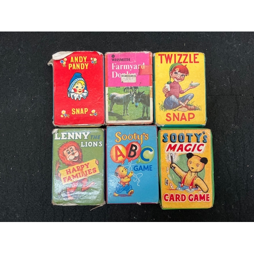 215 - selection of vintage card games