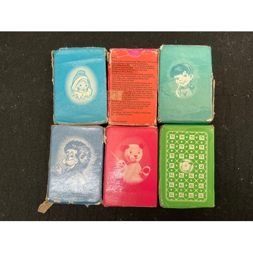 215 - selection of vintage card games