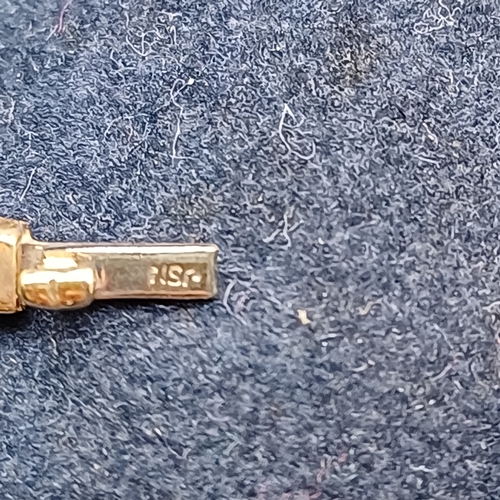 43 - Diamond Hinge Bangle set in 14 carat yellow gold weighing 8.65g