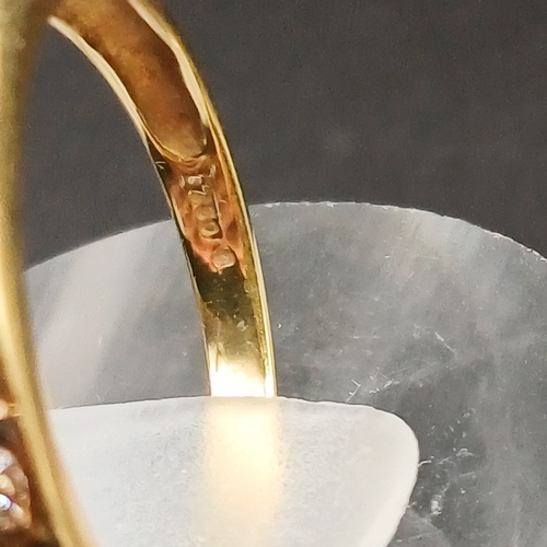 45 - Diamond Half Eternity Ring set in 18 carat yellow gold.
- weight 2.25g
- size L / M
- Diamond weight... 