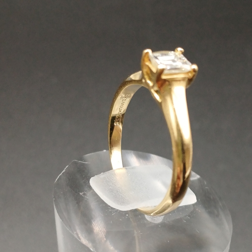 47 - Diamond Solitaire Ring set in 18 carat yellow gold.
- weight 3g
- size L
- approx diamond weight 0.2... 