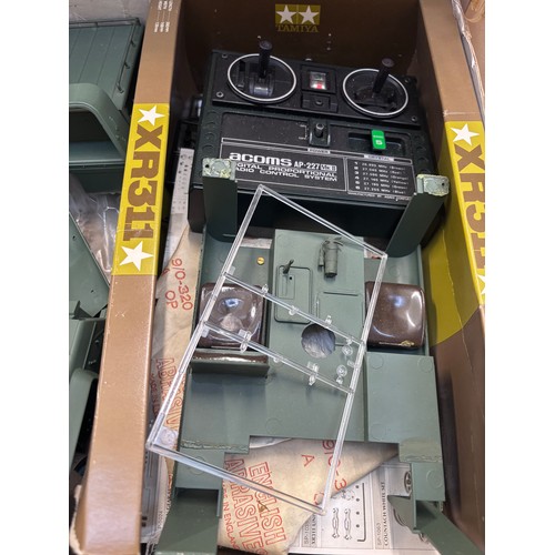 228 - XR311 Combat Support Vehicle 1/12th scale model car suitable for a radio control - Radio control inc... 