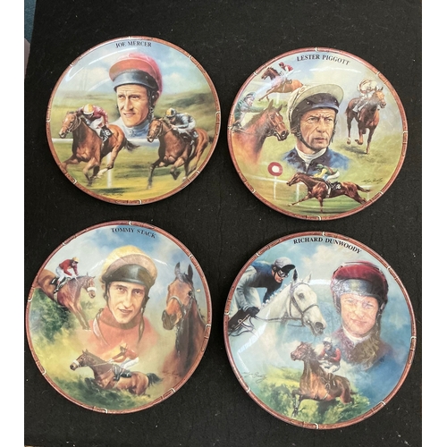 231 - Racing legend plates and mugs 
13 plates 
6 mugs