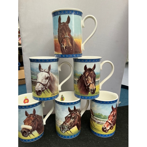 231 - Racing legend plates and mugs 
13 plates 
6 mugs