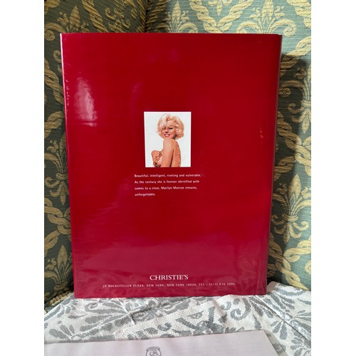 236 - This is the catalog for the Christies auction of the personal property of Marilyn Monroe that took p... 