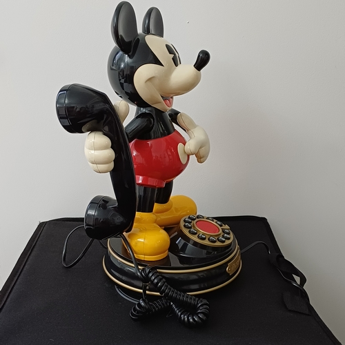 106 - Mickey Mouse Character Phone by Mybelle still boxed and unused.  We have tested this on a landline a... 