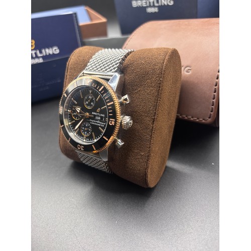 19 - Stunning example in brand new condition of the Breitling Superocean Heritage Chronograph44. 44mm sta... 