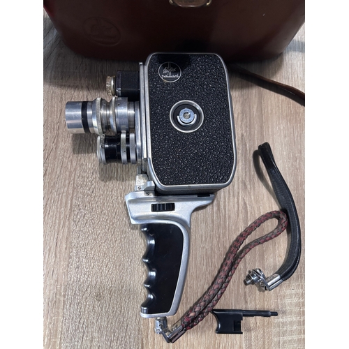 83 - vintage Bolex Paillard B8 or D8L 8mm cine camera, a highly sought-after collectible for photography ... 