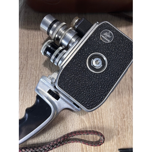 83 - vintage Bolex Paillard B8 or D8L 8mm cine camera, a highly sought-after collectible for photography ... 