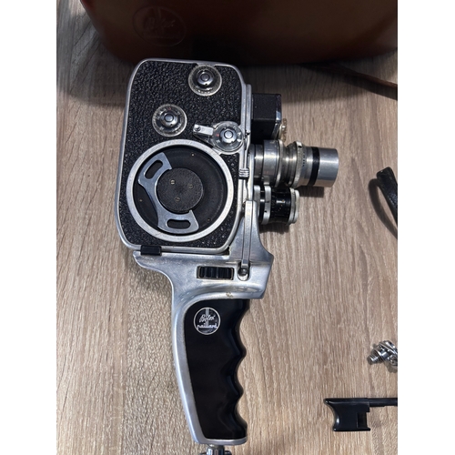 83 - vintage Bolex Paillard B8 or D8L 8mm cine camera, a highly sought-after collectible for photography ... 