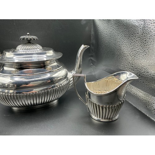 67C - EPNS Really lovely Tea set. Comprising of teapot, milk jug and sugar bowl.