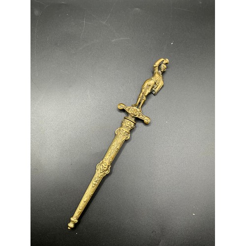 68C - Vintage, possibly European letter opener. Stunning example