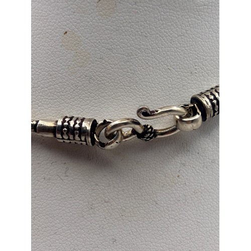 47 - 925 snake chain 
925 Ingot and chain
Combined weight 41g