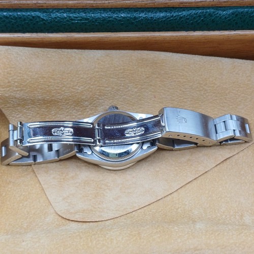 20A - Ladies Rolex Oyster Perpetual 76030 Diamond Bezel in stainless steel case and strap.  In working ord... 
