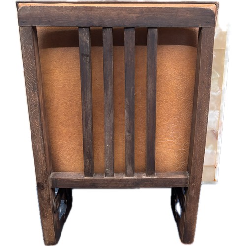 159 - Wonderful hand made folding chair. In perfect condition.