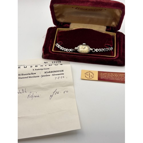 15B - Stunning Elgin watch, this is currently not running but is untested so sold as seen but really lovel... 