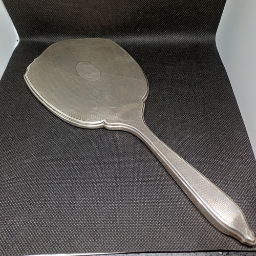 98 - Silver Hand Mirror Birmingham 1937 in good condition - please see photos for full details - total we...