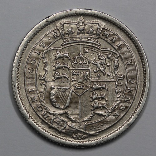 118 - 1817 Shilling, George III. Some obverse marks otherwise nEF.