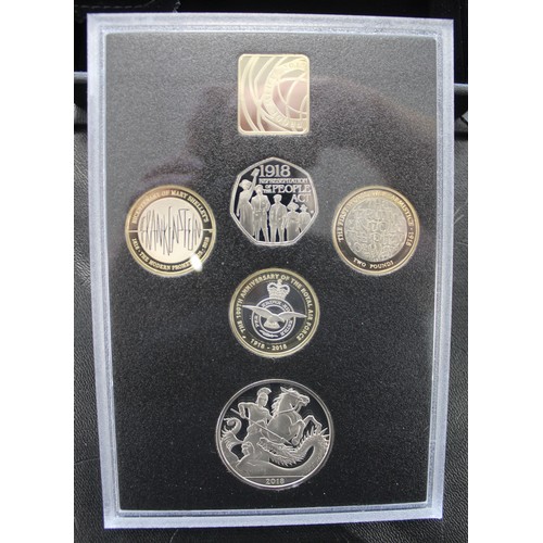 164 - 2018 Royal Mint 13-coin proof set including Armistice £2 and Prince George 5th Birthday Commem... 